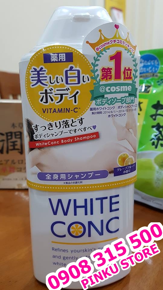 Sữa tắm trắng toàn thân White Conc